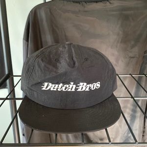 Black Dutch Bros SnapBack Hat